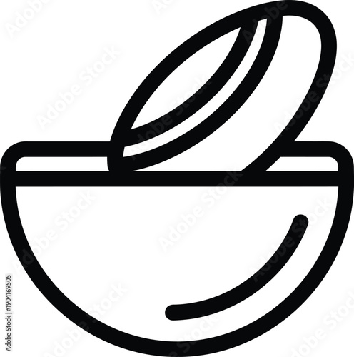 Mortar And Pestle Kitchen Tool Vector