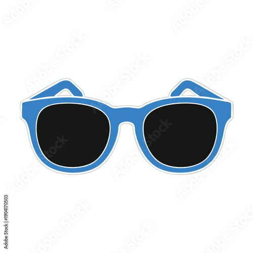 Blue Sunglasses Clipart