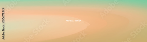 Green orange gradient mesh background nice for wallpaper and banner or card