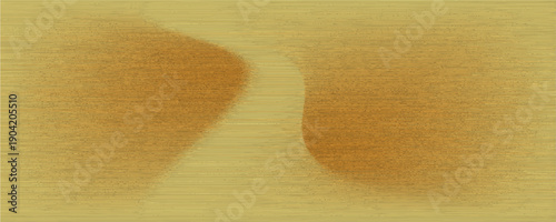 Vector gold metallic tones background. Abstract gradient bright and shiny light reflection brushed steel metal texture. Illustration for background, backdrop, web, wallpaper, print and design artwork.