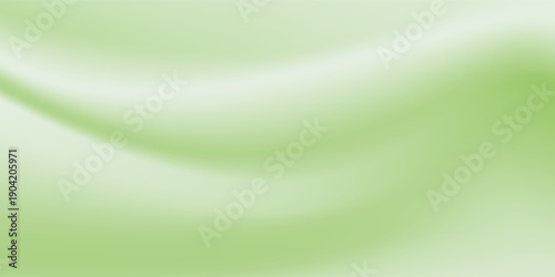Abstract modern fluid pastel color background , light green wavy