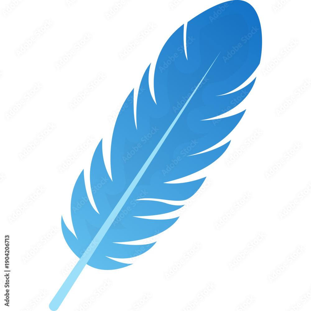 Obraz premium Bird Feather Vector
