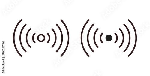 Sensor icon vector Illustration logo template pack