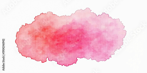 Hand-painted pink abstract watercolor background featuring a 3d golden metallic silhouette map of Poland with elegant paper texture and a blank national border design