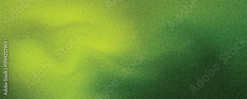 Abstract chartreuse lime green background. Ombre gradient colors. Bright and vibrant electric neon acid light shades. Grunge vector with grainy noise.