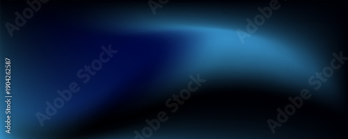  Blue gradient background, abstract illustration of deep water
