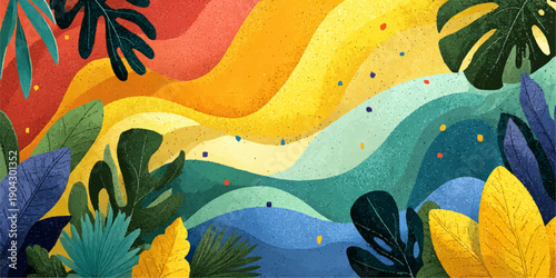 Colorful Brazil Carnival Mask And Samba Dancer Festive Illustration 2026