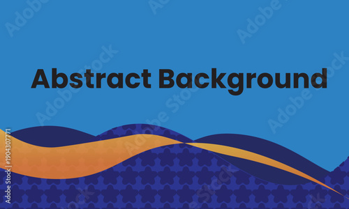 vector illustration of a blue background