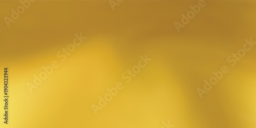 Warm gradient bg shows smooth reflection and depth from gold brass texture. Glossy polished surface enhances gold brass texture for elegant packaging.