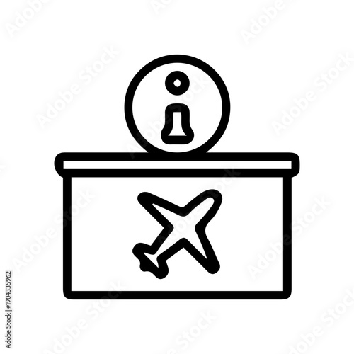 Airport Information Icon