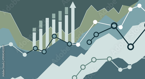 A minimalist design evoking connectivity and collaboration, ideal for technology and business themes.