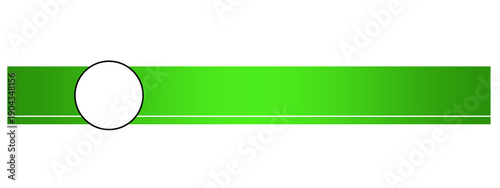 Green Modern Lower Third Template for Broadcast, Professional Lower Third Banner Design