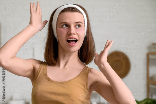 Beautiful young happy woman...