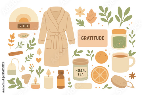 Morning routine and gratitude practices for a relaxing start to the day