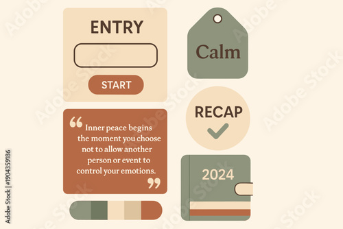 Create a daily plan by organizing goals, tracking emotions, and reflecting on achievements for personal growth and mindfulness