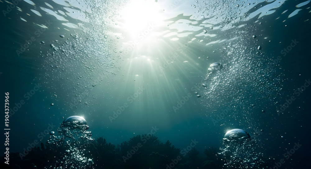 Fototapeta premium World water day exploring the depths of our planet's life giving resource