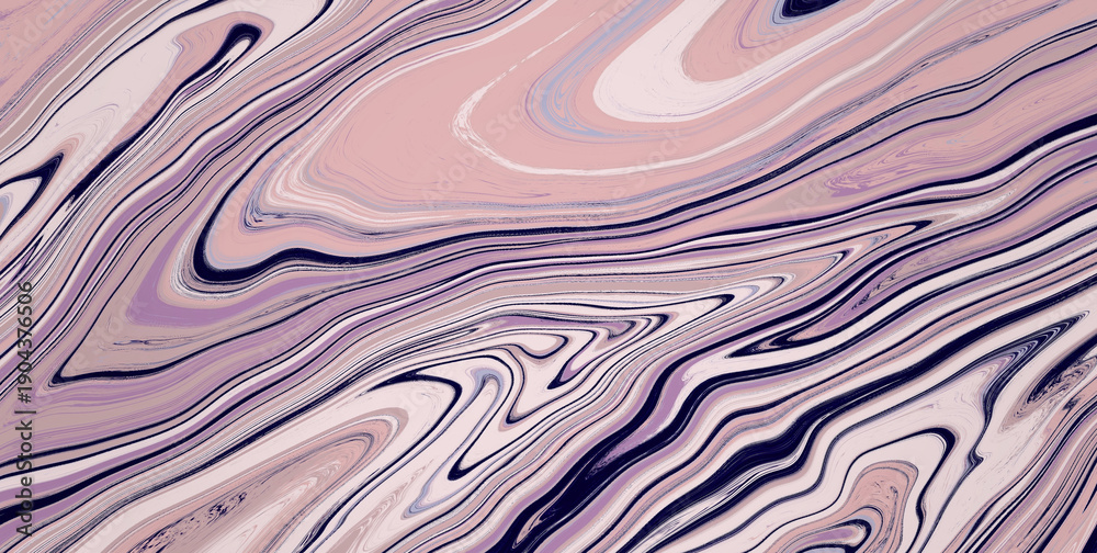 Obraz premium Colorful Contemporary Design with Brush Stroke Grunge