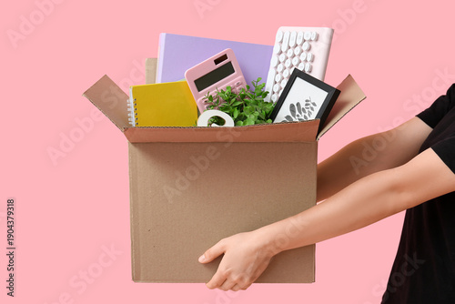 Female hands with office su...