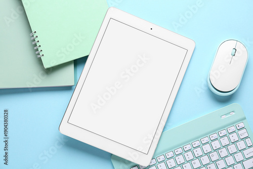 Tablet computer, keyboard, ...