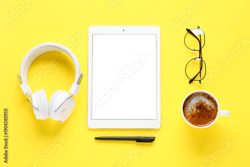 Composition with modern tab...