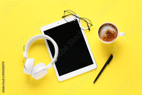 Composition with modern tab...