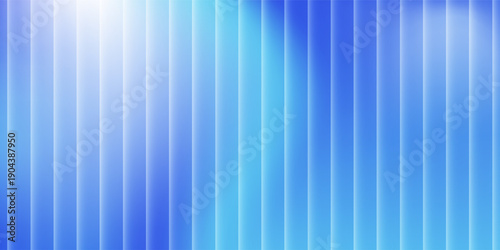Colorful grainy gradient background template. Trendy ribbed glass effect texture