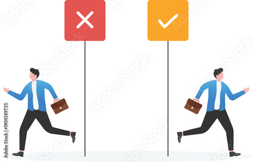 Choosing Between Right and Wrong Business Path