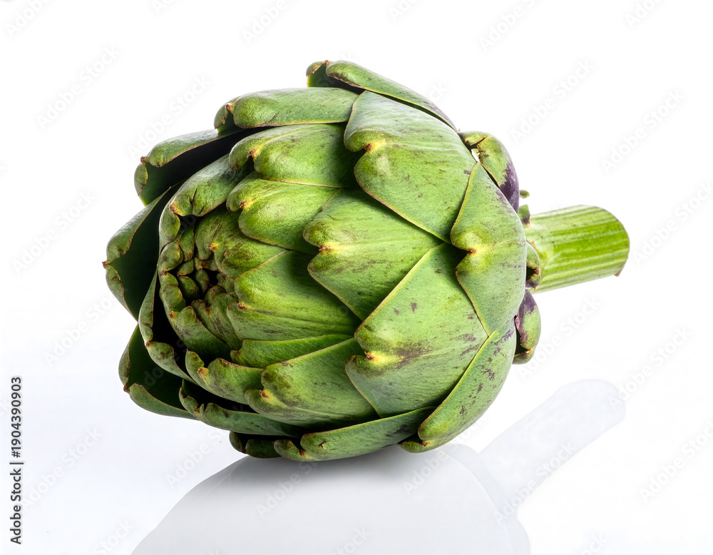 Obraz premium artichoke isolated on white background
