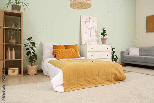 Interior of teenager's room...