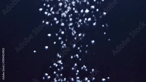 Wallpaper Mural Zen Air Flow A minimalist, calming view of a gentle, uniform bubble column rising against a soft, unfocused, gradient background. Evoke tranquility, clean energy, and a meditative visual without Torontodigital.ca