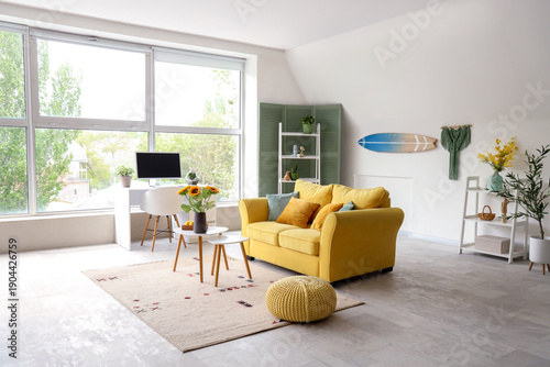 Interior of stylish living ...