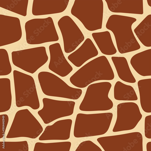 Safari animal skin texture seamless pattern