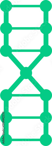 Global network connecting nodes structure data technology