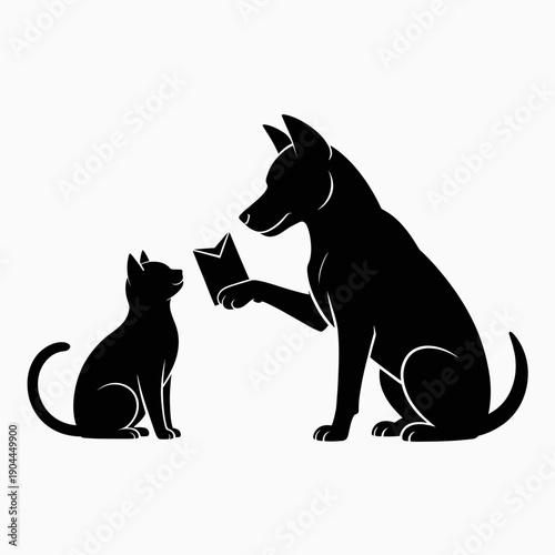 Clean Vector Illustration Showing a Single Tree with Spreading Branches - Nature, Growth, and Simplicity