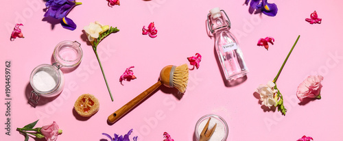 Cleaning supplies with tool...
