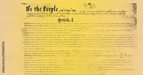 Written constitution of the United States 4k