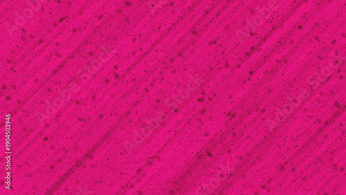 Billede på lærred Abstract texture of rough diagonal brush strokes in bright magenta with evenly d
