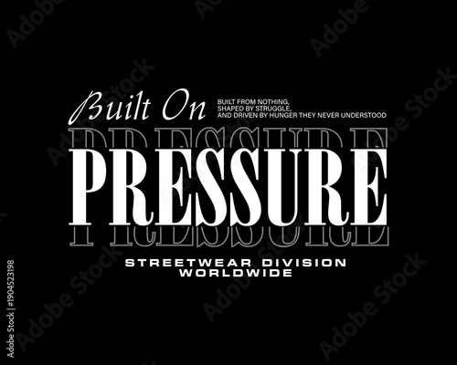 Modern streetwear graphic design t-shirt print design template