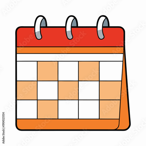 A wall calendar featuring crisp, clean pages with bold dates, vibrant monthly designs, and plenty of space to plan, organize, and track every day of the year.
