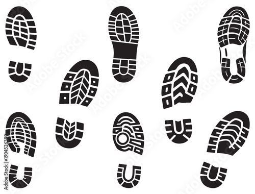 SHOES PRINT SILHOUETTE