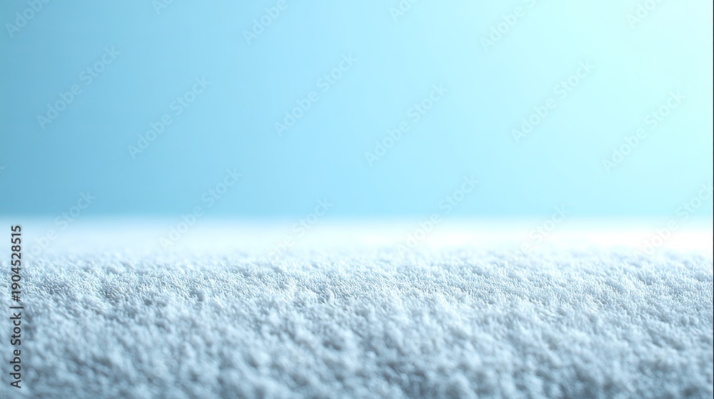 Obraz premium A serene and peaceful landscape of snow under a clear blue sky