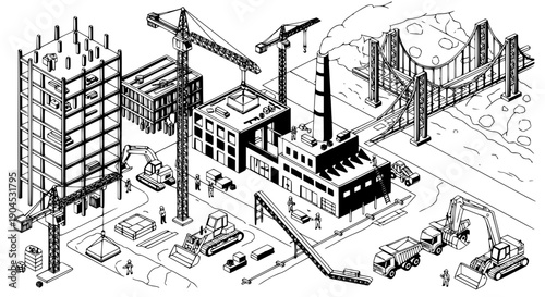 Building Construction Site