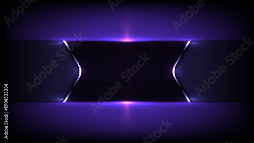 Futuristic dark technology ...