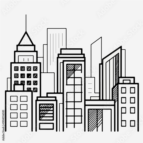 city skyline silhouette