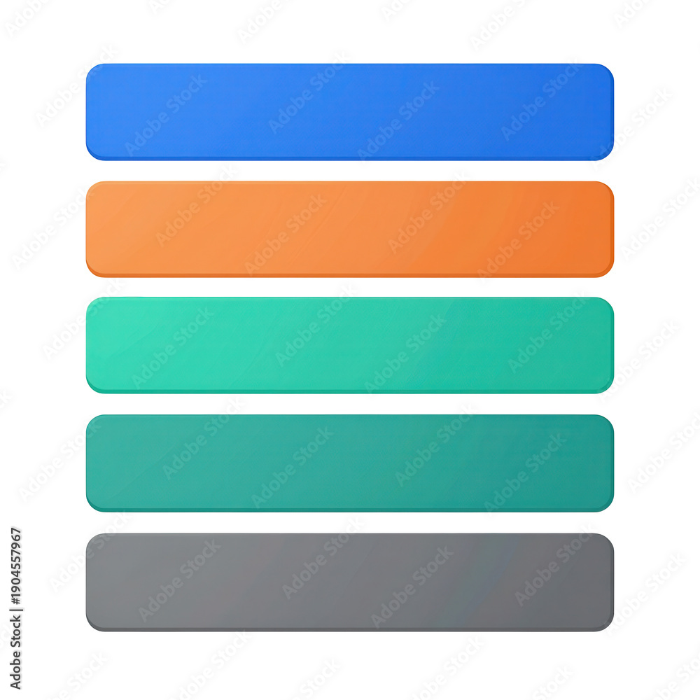 Fototapeta premium Colorful Stripes in Vertical Blocks