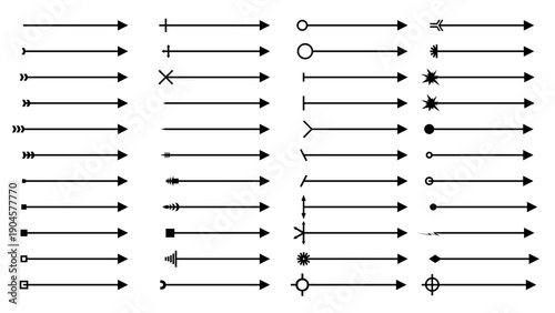 Arrow Icons Set, Directional Arrows Vector Collection