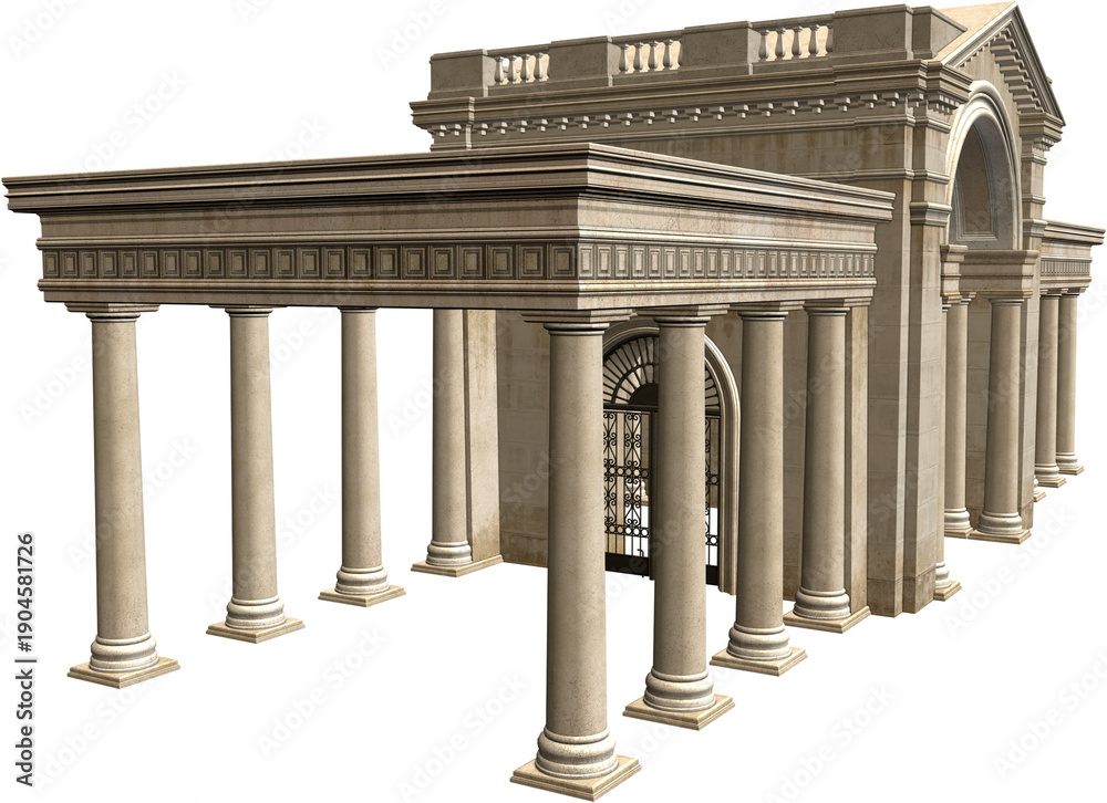 Fototapeta premium columns of the supreme court building
