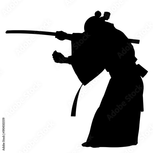 Kendo Bow Silhouette
