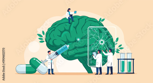 Brain Health Research. Neuroscience Innovation. Mental Wellbeing. Medical Technology.