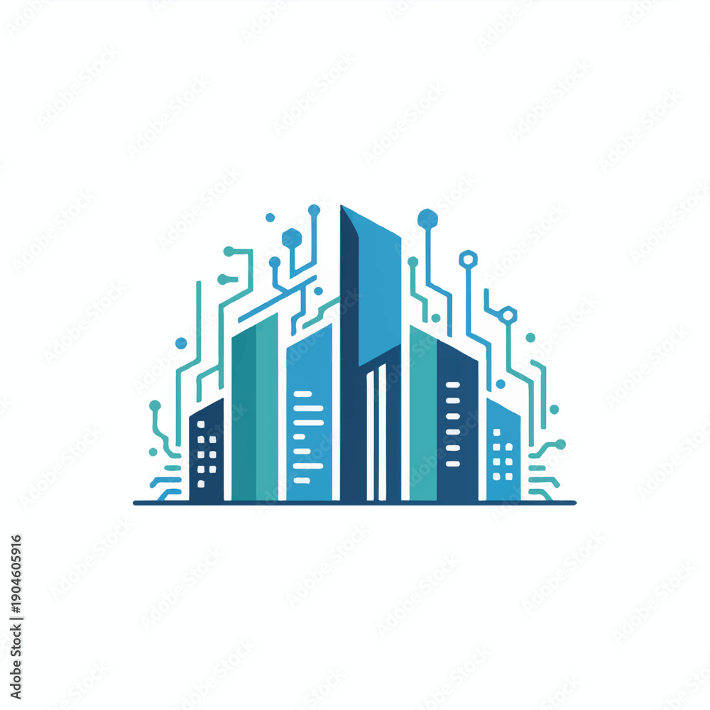 Fototapeta premium Clean flat vector logo design showcasing a minimalist anchor icon, ideal for maritime, travel, and stability-themed brands.